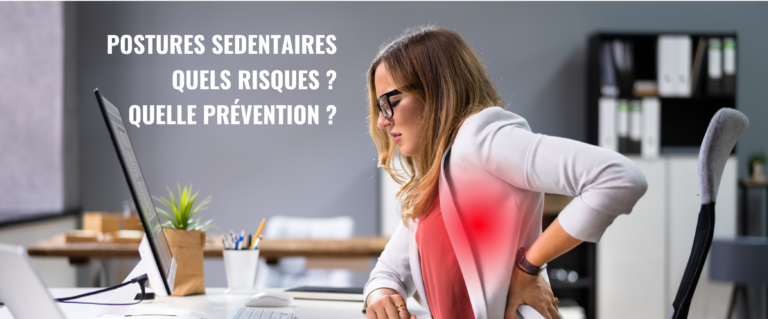 Les postures sédentaires, quel risque pour la santé ? qui est concerné ?