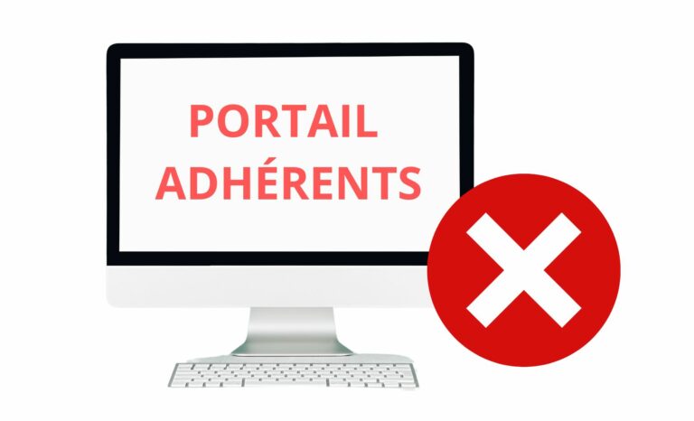 INDISPONIBILITÉ DU PORTAIL ADHÉRENTS – 4/11 au soir au 13/11 à midi